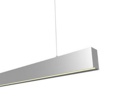 LUZ Suspended LED Light, 60° Optical Lens, 2835 LEDs, 80 lm/W