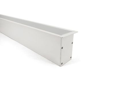 LUZ Trimmed Recessed LED Linear Light, UGR<19, 2835 LEDs, 90 lm/W