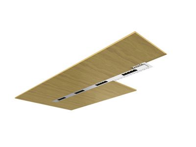 LUZ Louver Trimless Recessed LED Linear Light