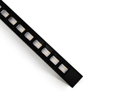 SLIM Series 35X75° Louver Surface Linear Light