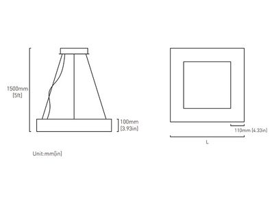 S100 Series Square Light